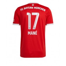 Bayern Munich Sadio Mane #17 Hemmatröja 2022-23 Korta ärmar